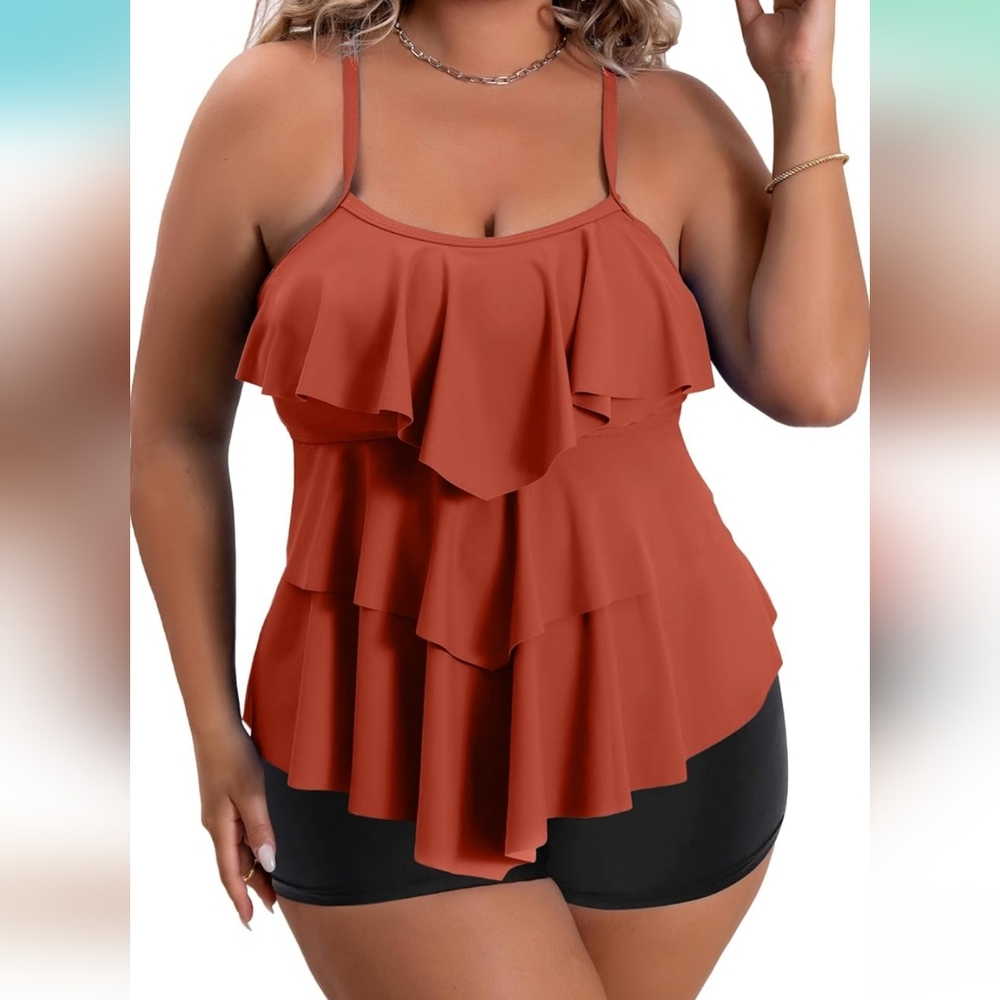 B2PRITY 2 Piece Tankini Swimsuit
